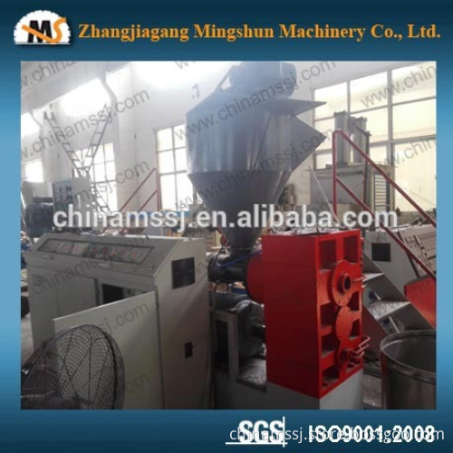 soft pvc scraps pelleting machine
